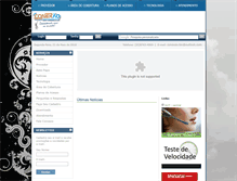 Tablet Screenshot of conexaoinformatica.net
